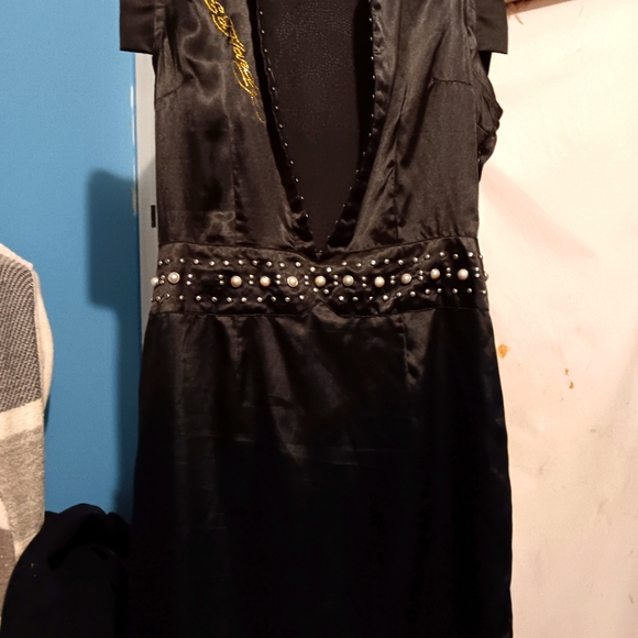 ED hardy Rare vintage silk dress - Picture 2 of 9